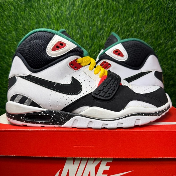 Nike Air Trainer SC 2 Rasta Jamaica White Green Black Red Yellow